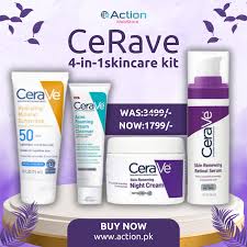 CeraVe 4 in 1 Skincare Bundle