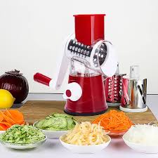 Multifunctional 3-in-1 Manual Rotating Grater