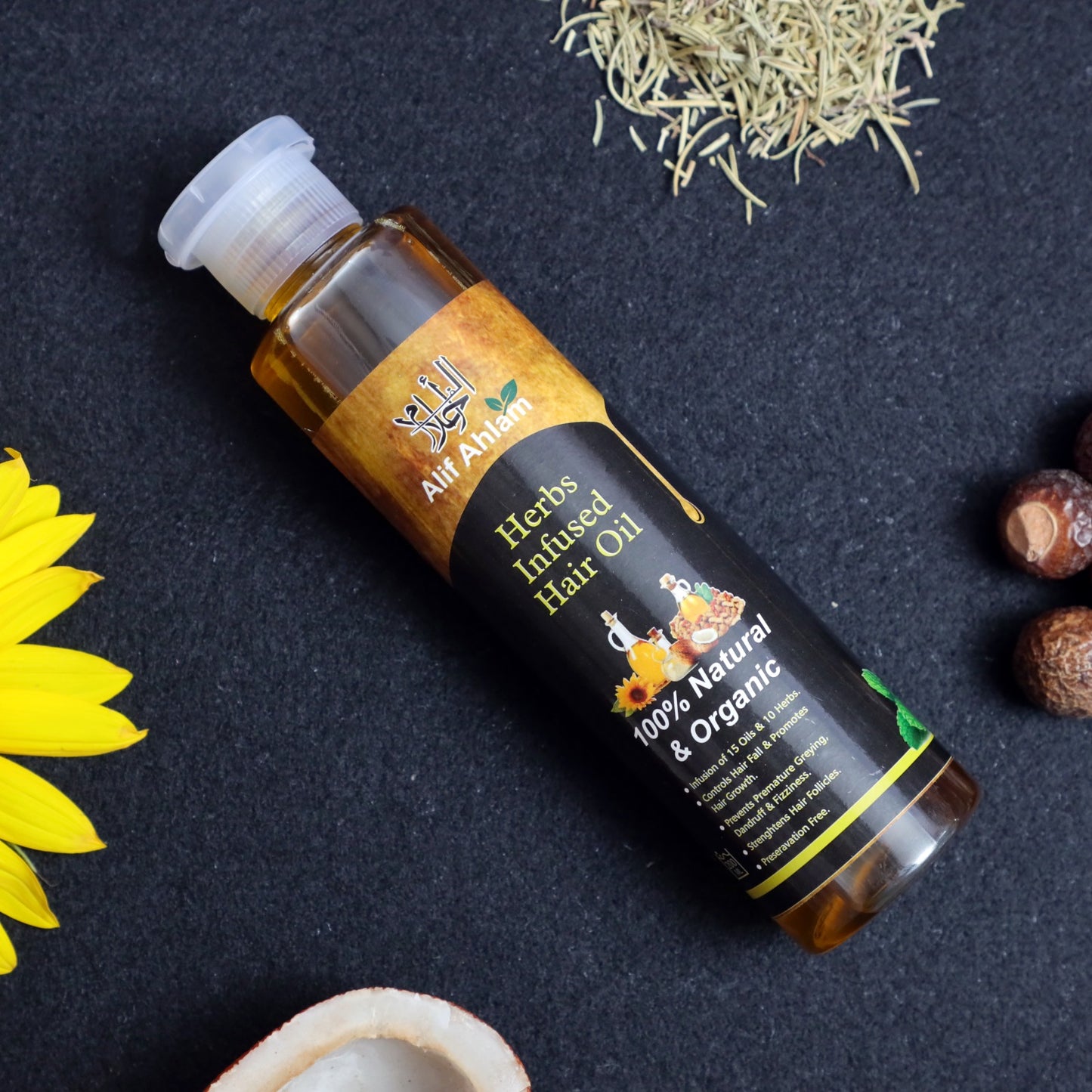 Alif Ahlam Herbs Infused Hair Oil